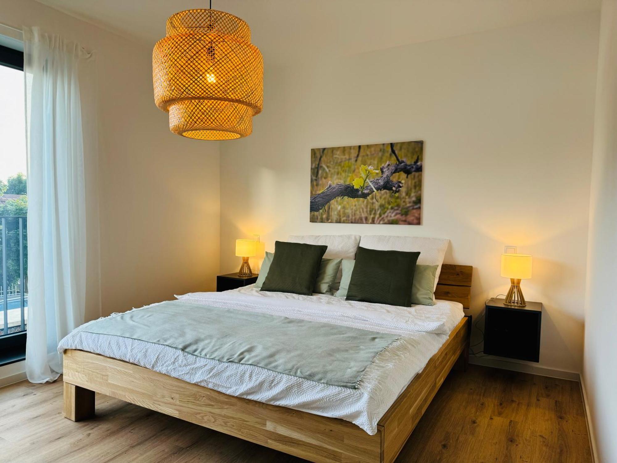 Moderne Ferienwohnung Mit Terrasse, Grill & Privatparkplatz Venningen Εξωτερικό φωτογραφία