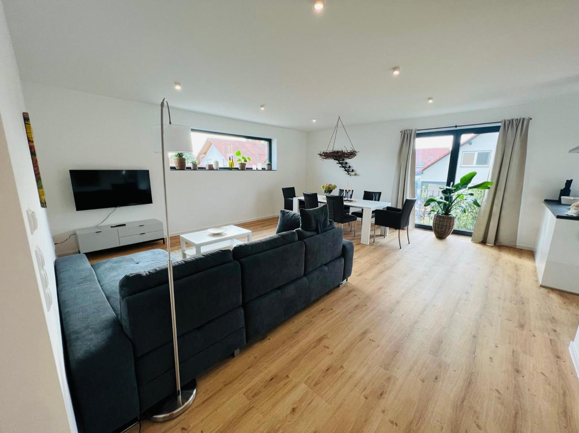 Moderne Ferienwohnung Mit Terrasse, Grill & Privatparkplatz Venningen Εξωτερικό φωτογραφία
