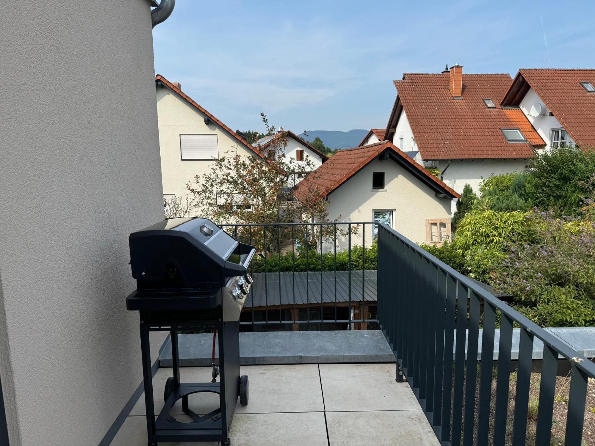 Moderne Ferienwohnung Mit Terrasse, Grill & Privatparkplatz Venningen Εξωτερικό φωτογραφία